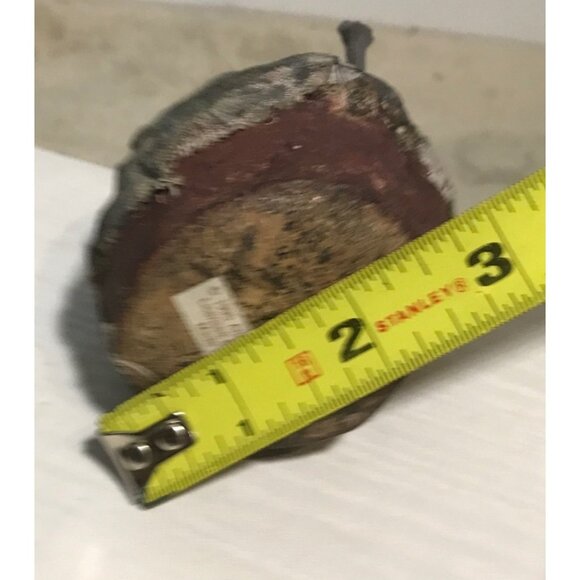 1995 Enesco Arlene Wobler Folk Art Woblers Woods Santa Figures Set of 2 - Picture 15 of 16